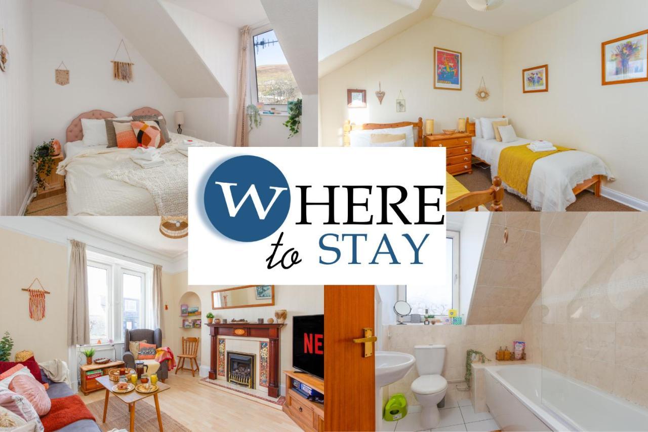 Bright 2Bed Apartment In Galashiels City Centre المظهر الخارجي الصورة
